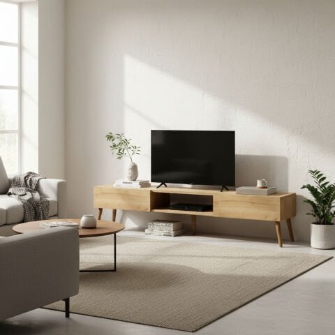 Atlantis Tv Ünitesi 180cm Meşe