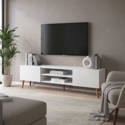 Plane Tv Ünitesi 150cm Beyaz