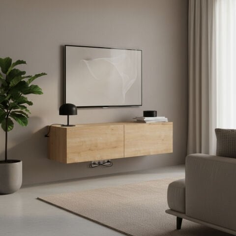 Palm 120cm Tv Ünitesi Meşe