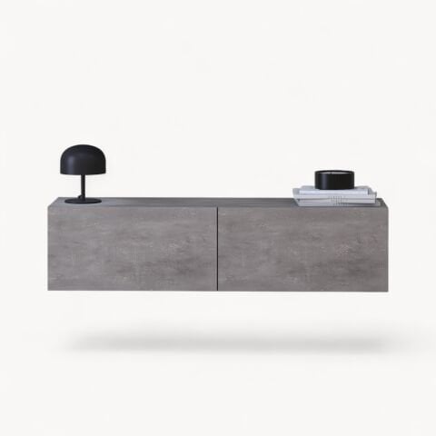 Palm 120cm Tv Ünitesi Beton Desen