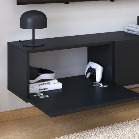 Palm 120cm Tv Ünitesi Siyah