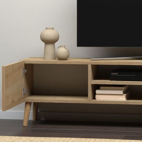Plane Tv Ünitesi 150cm Meşe