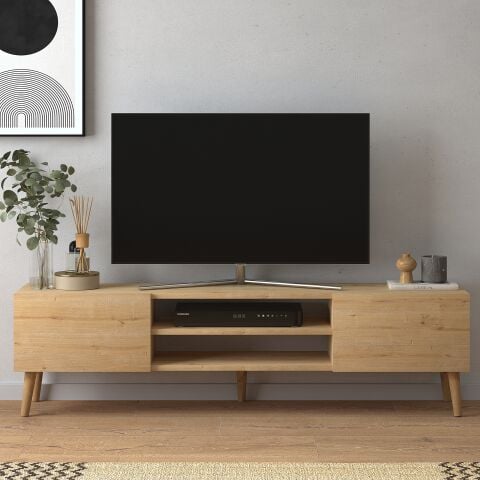 Plane Tv Ünitesi Meşe