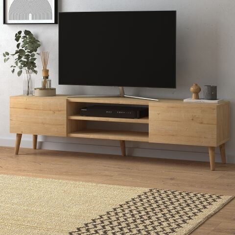 Plane Tv Ünitesi Meşe