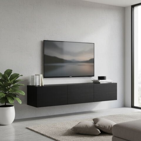 Palm 150cm Tv Ünitesi Siyah