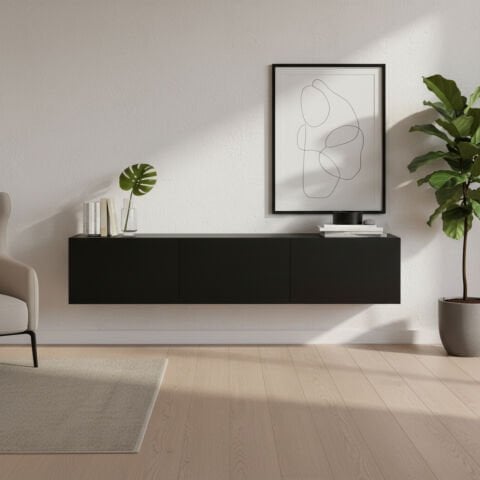 Palm 150cm Tv Ünitesi Siyah