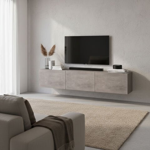 Palm 150cm Tv Ünitesi Beton Desen