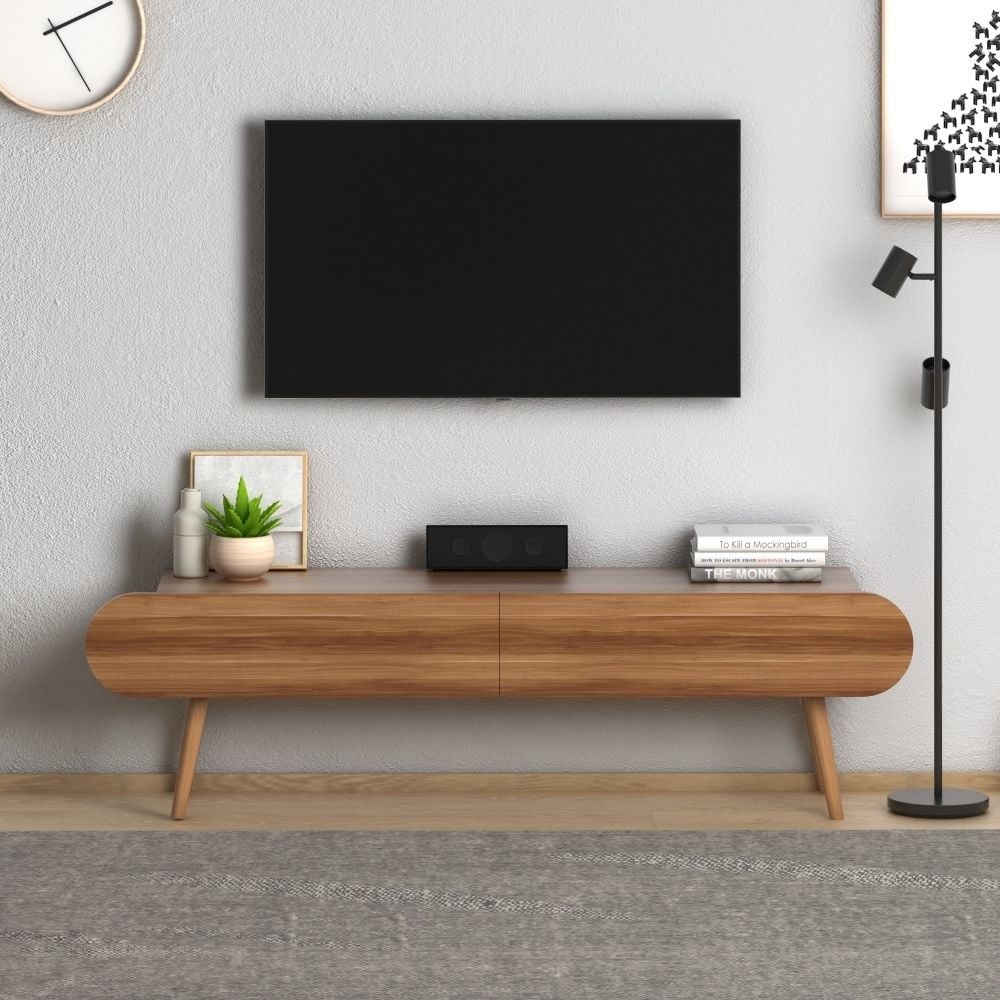 Lotus Tv Sehpası Ceviz