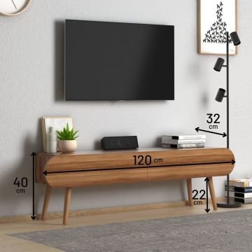Lotus Tv Sehpası Ceviz