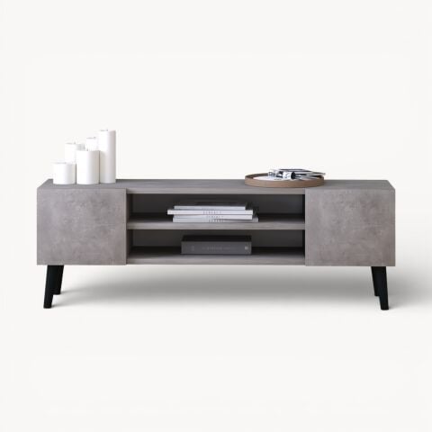 Etna Tv Sehpası Beton Desen