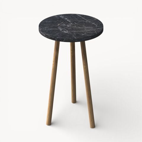 Roma Yan Sehpa Bendir Mermer