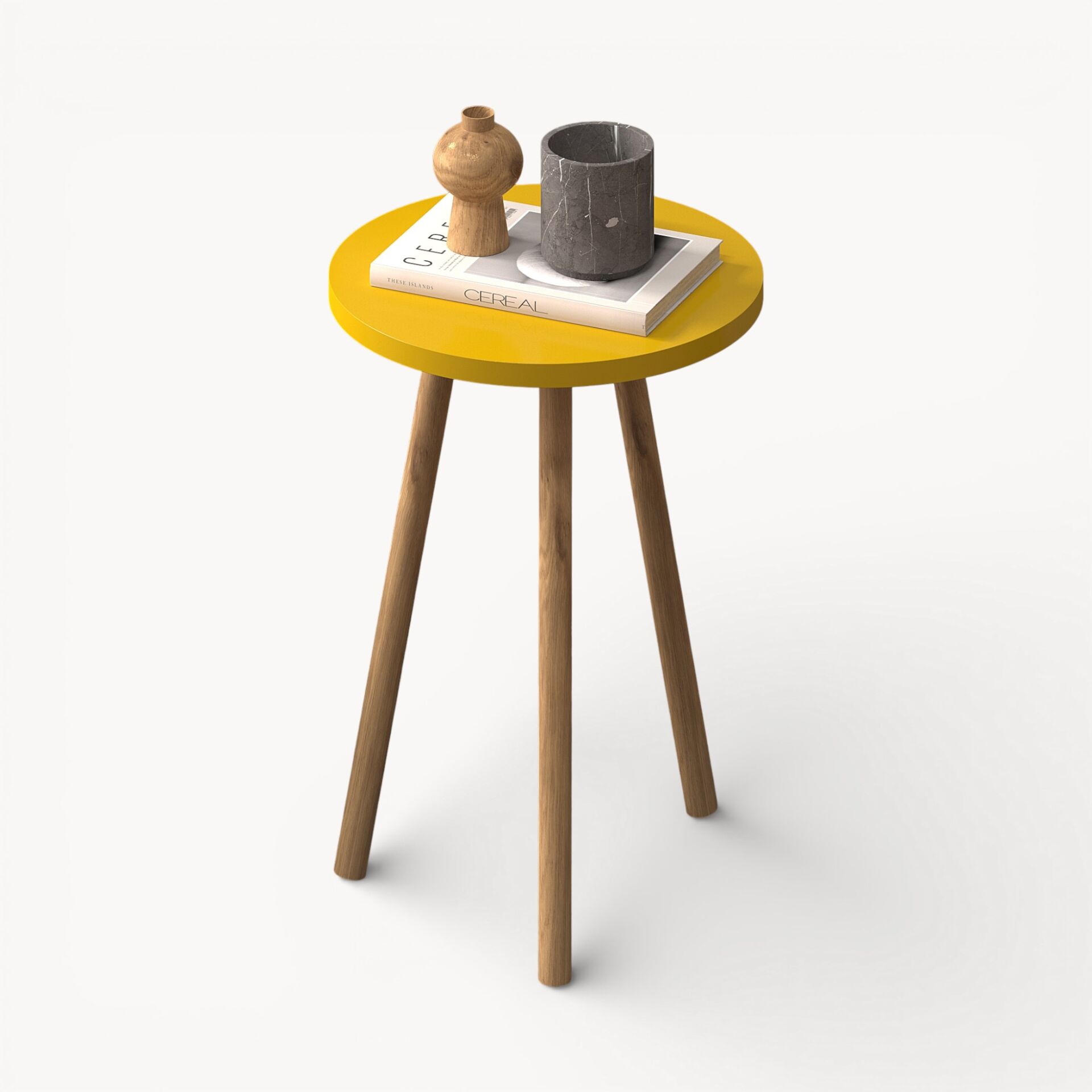 Roma Yan Sehpa Sarı