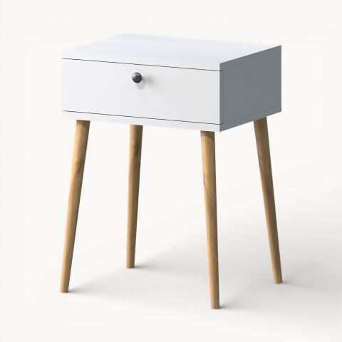 Vien Yan Sehpa Beyaz