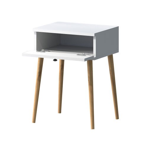 Vien Yan Sehpa Beyaz