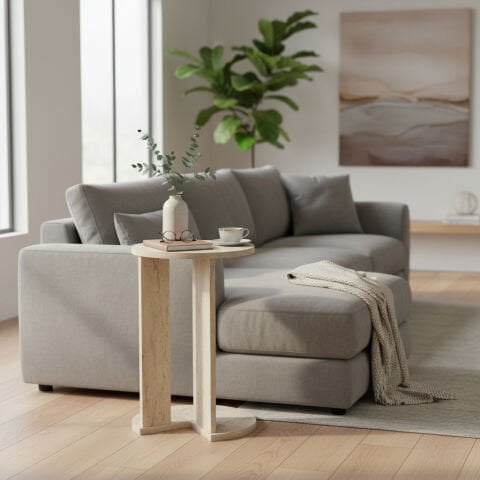 Cake C Sehpa Traverten