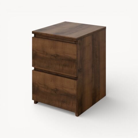 Fly Yan Sehpa Çekmeceli Ceviz