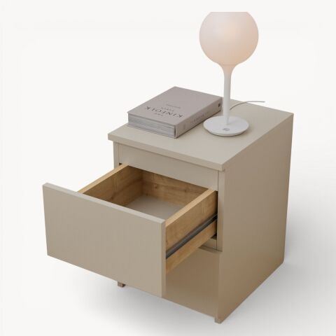 Fly Komodin Çekmeceli Krem