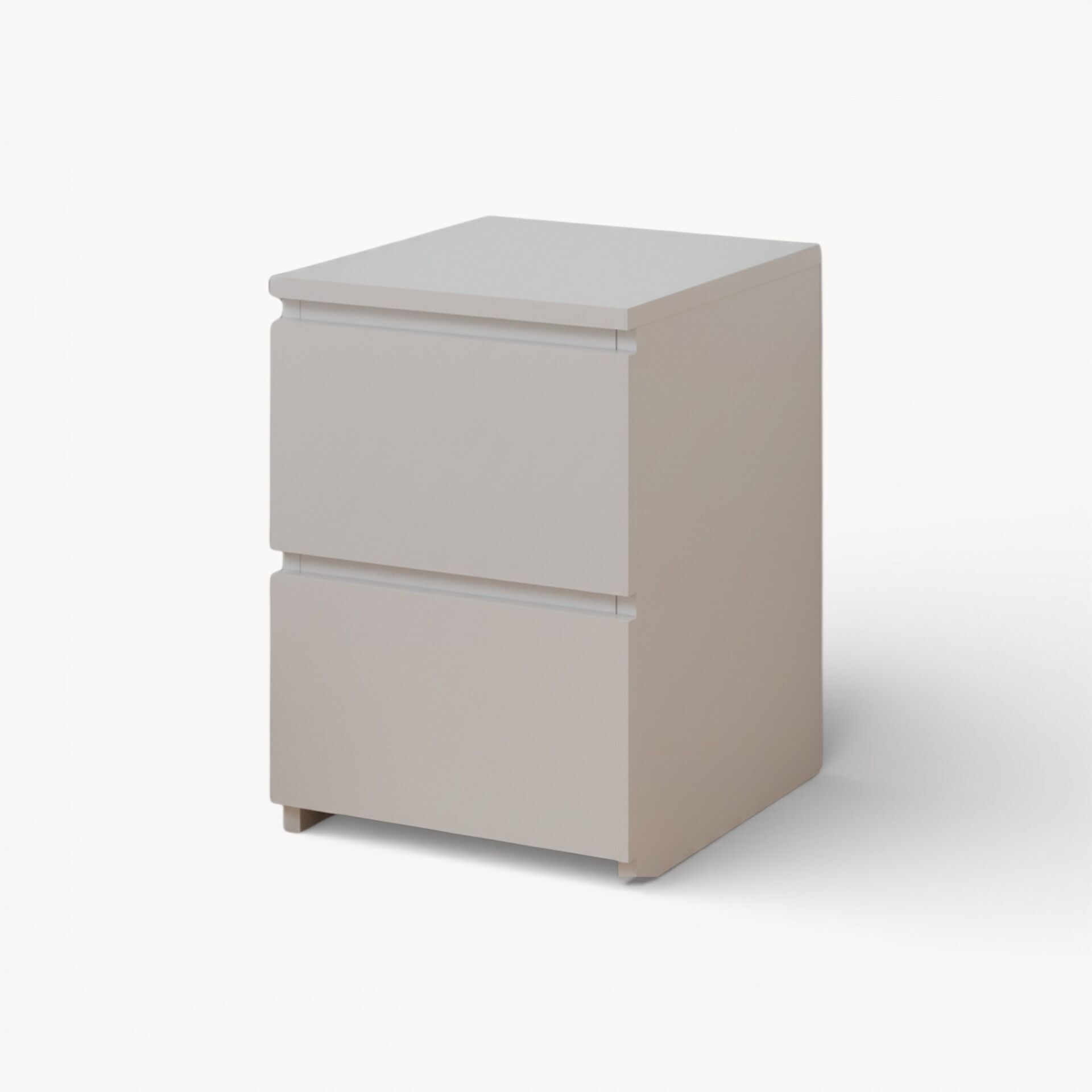 Fly Komodin Çekmeceli Beyaz