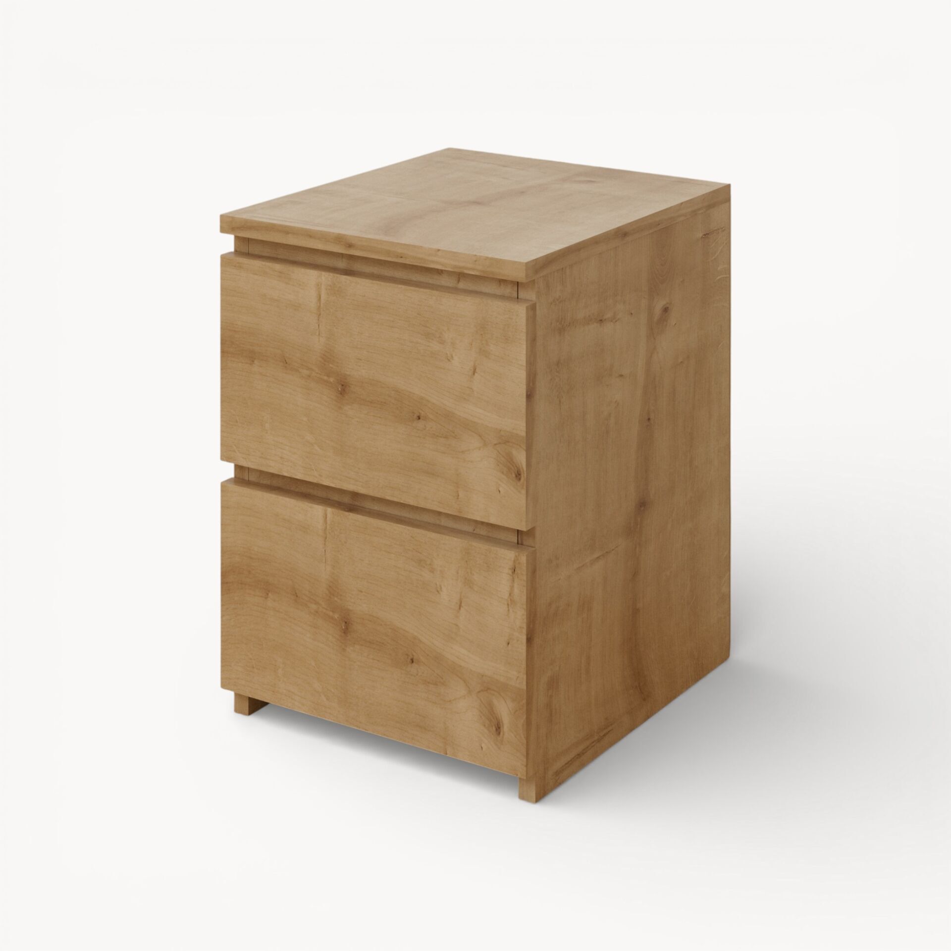 Fly Komodin Çekmeceli Meşe