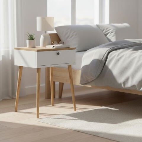 Vien Komodin Beyaz Meşe