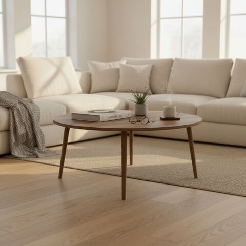 Yuvarlak Ortasehpa Ceviz