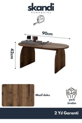 Nala Orta Sehpa Ceviz