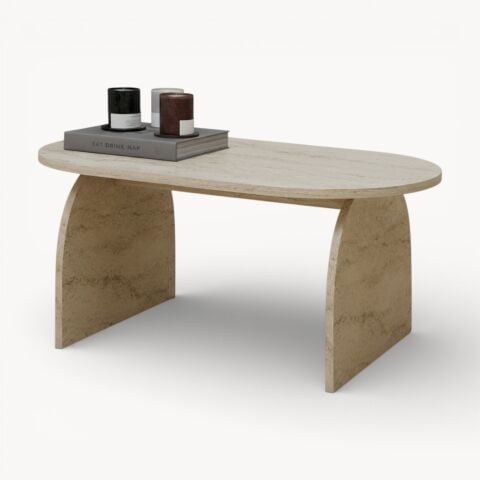 Nala Orta Sehpa Traverten