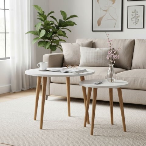 Roma 2li Ortasehpa Beyaz