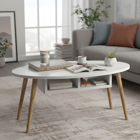 Fly Orta Sehpa Beyaz