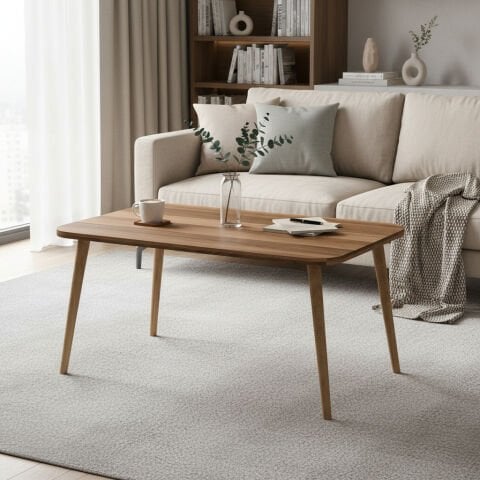 Soul Orta Sehpa & Zigon Sehpa Seti Ceviz