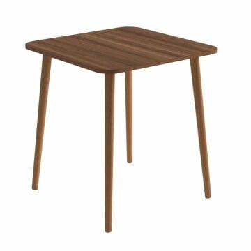 Kare Mutfak Masası 70x70cm Ceviz