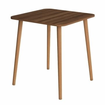 Kare Mutfak Masası 70x70cm Ceviz