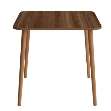 Kare Mutfak Masası 90x90cm Ceviz