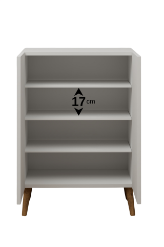 Luce Ayakkabılık Midi Beyaz