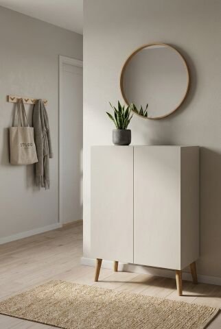 Luce Ayakkabılık Midi Beyaz