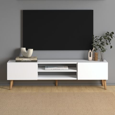 Plane Tv Ünitesi 150cm Beyaz