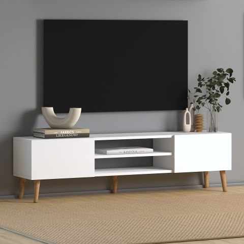 Plane Tv Ünitesi 150cm Beyaz