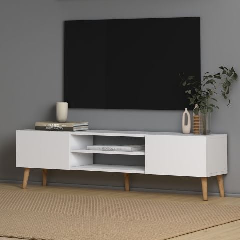 Plane Tv Ünitesi 150cm Beyaz