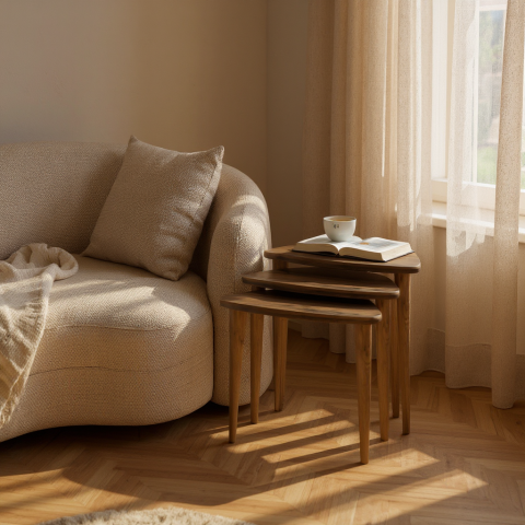 Bolero Zigon Sehpa Ceviz