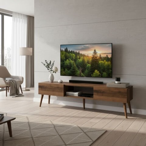 Atlantis Tv Ünitesi 150cm Ceviz