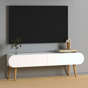 Lotus Tv Ünitesi 120cm Beyaz