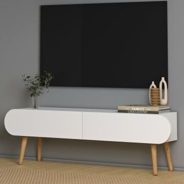 Lotus Tv Ünitesi 120cm Beyaz