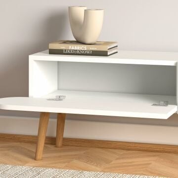 Lotus Tv Ünitesi 120cm Beyaz