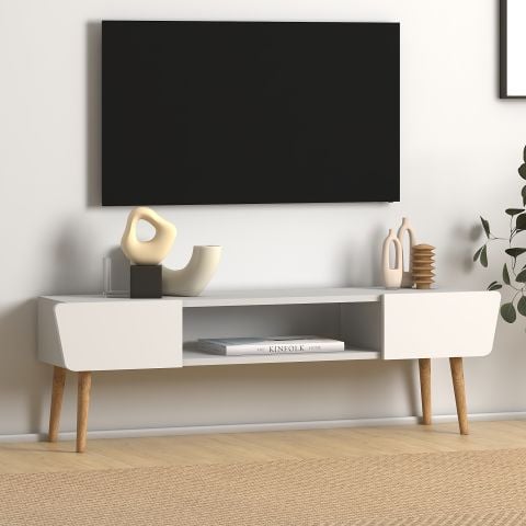 ButterflyTv Sehpası Beyaz