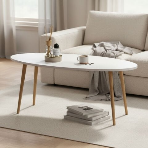 Orbit Orta Sehpa Beyaz