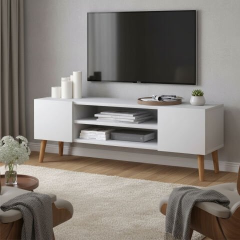 Etna Tv Sehpası Beyaz