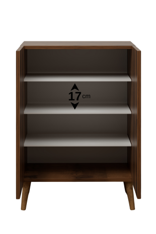 Luce Ayakkabılık Midi Ceviz