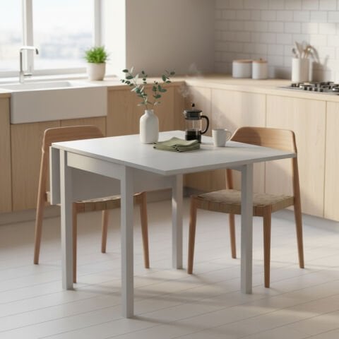 Luce Katlanabilir Masa Beyaz