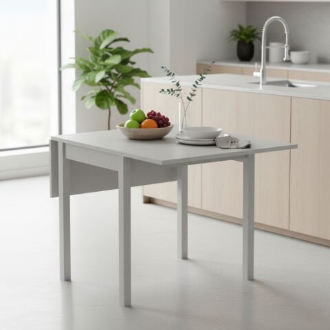 Luce Katlanabilir Masa Beyaz