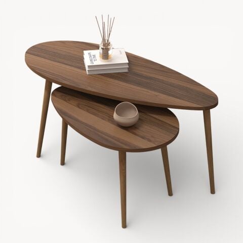 Egg Orta Sehpa Ceviz